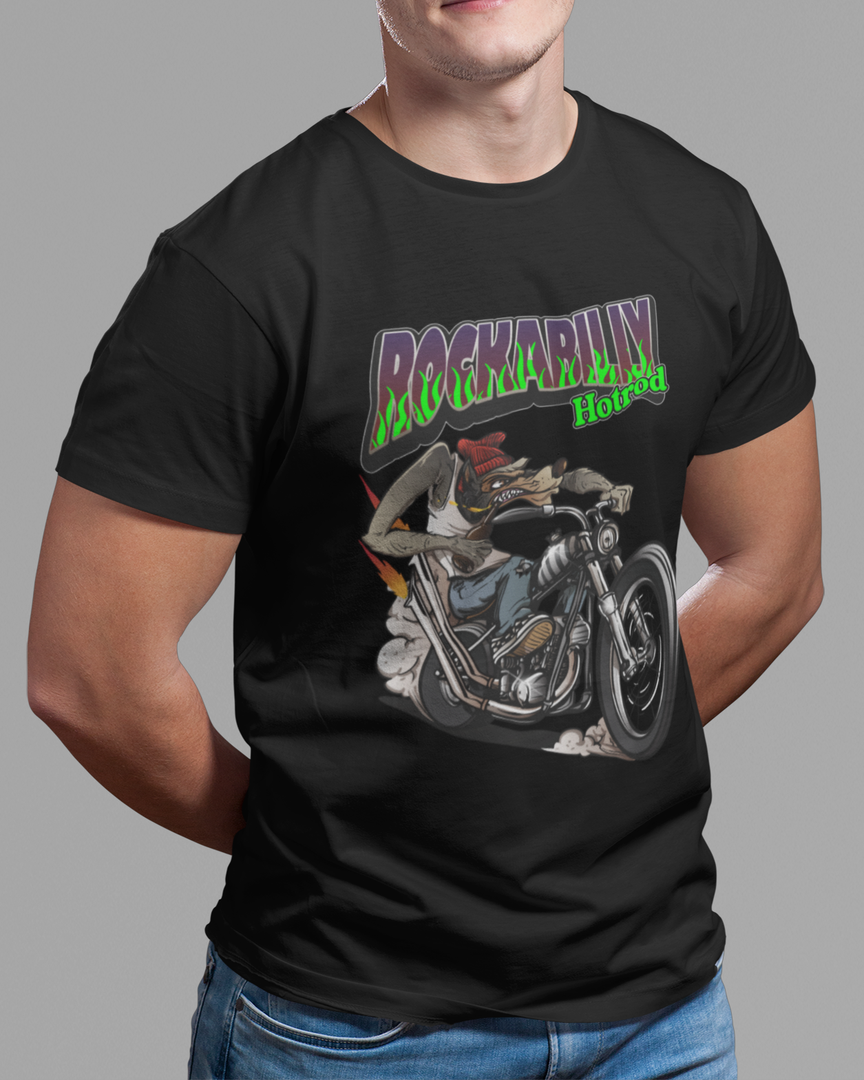 Nome do produto: CAMISETA ROCKABILLY 