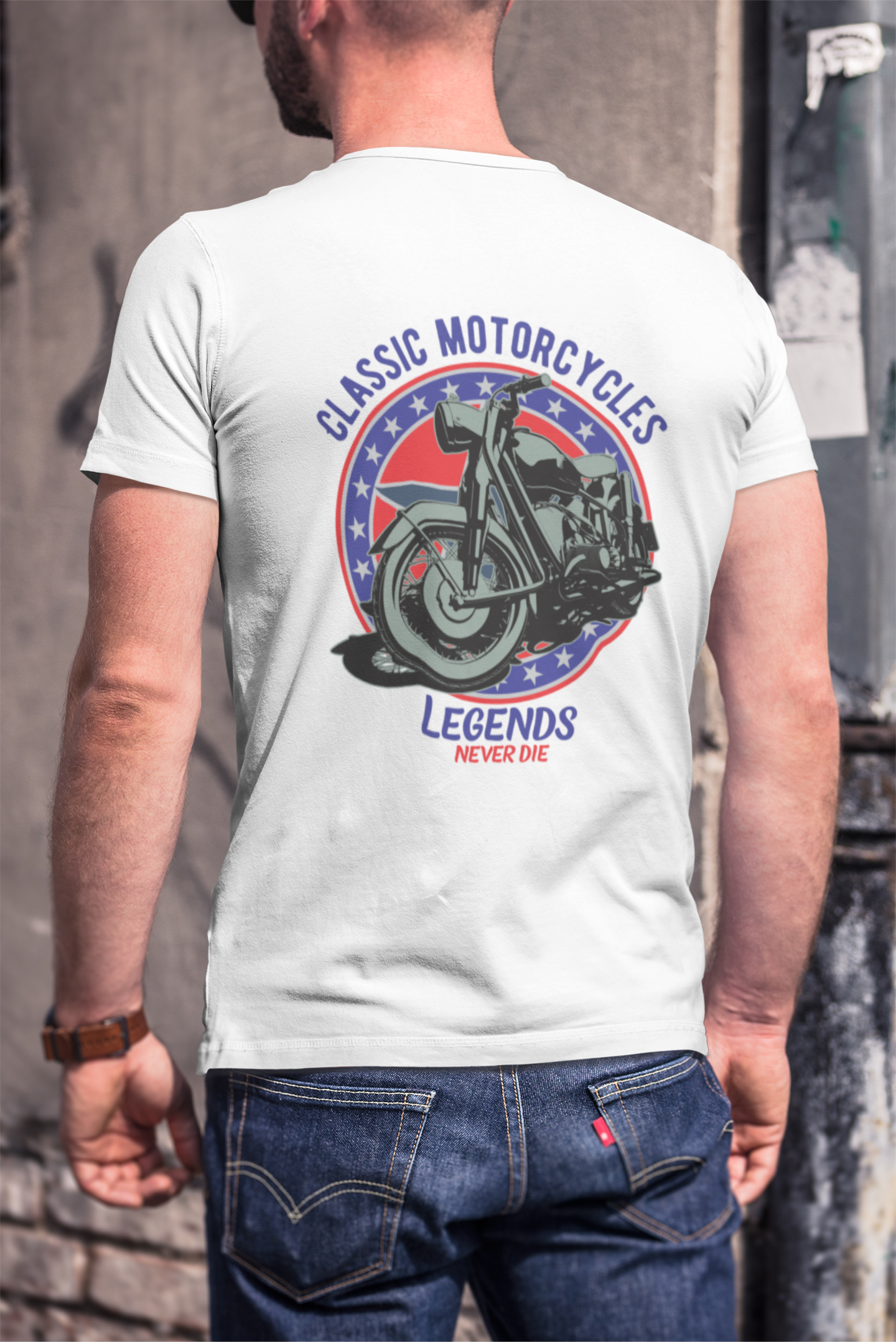 Nome do produto: CAMISETA CLASSIC MOTORCYCLE