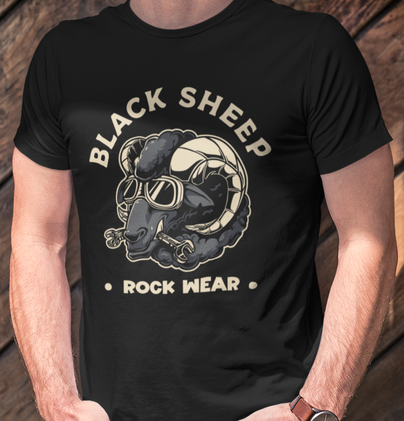 Nome do produto: CAMISETA BLACK SHEEP