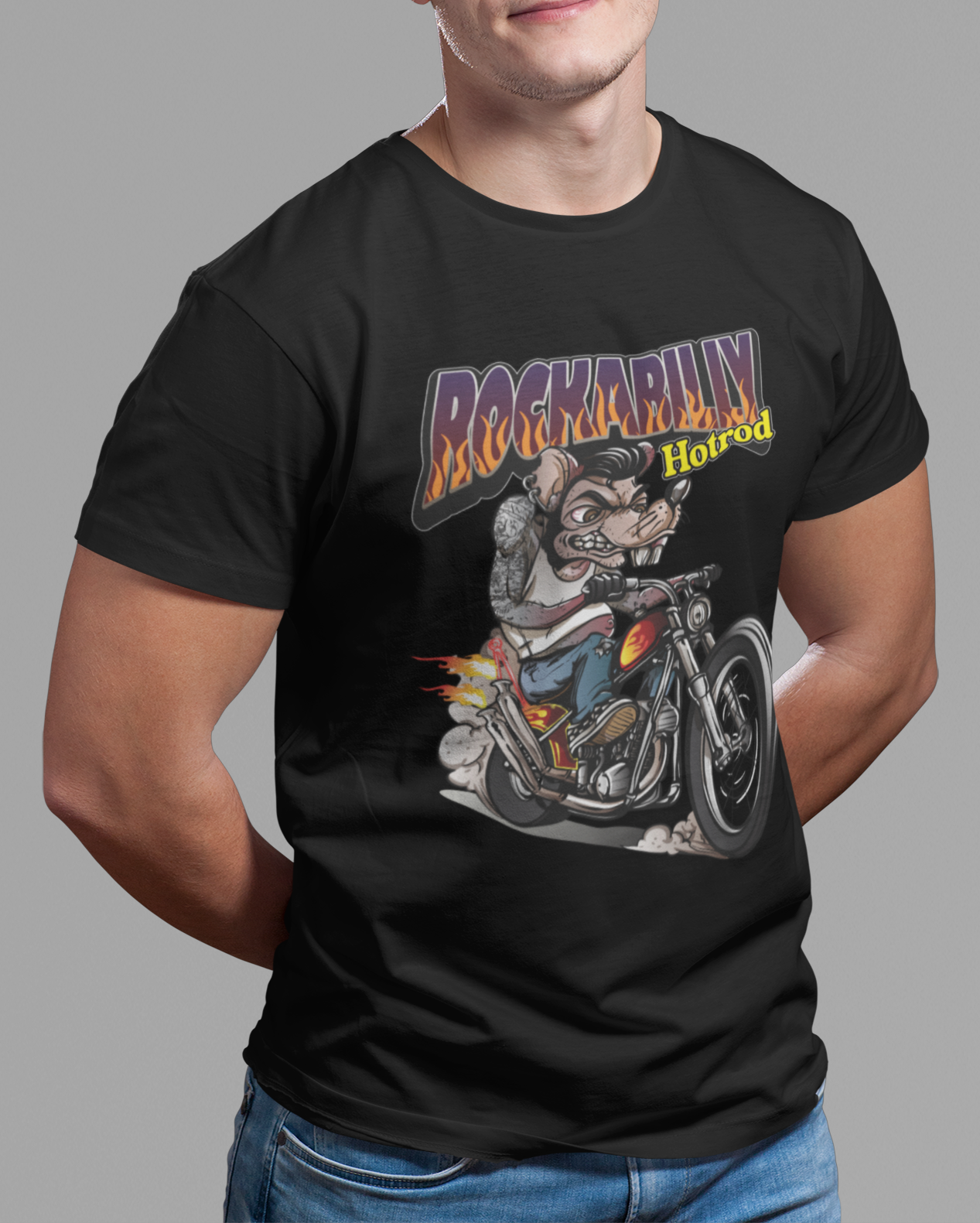 Nome do produto: CAMISETA ROCKABILLY 