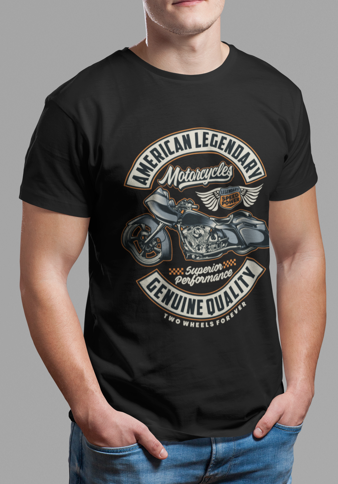 Nome do produto: CAMISETA AMERICAN LEGENDARY
