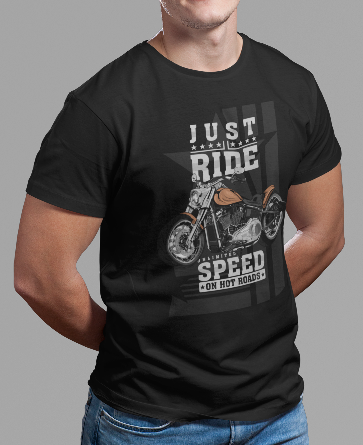 Nome do produto: CAMISETA JUST RIDE