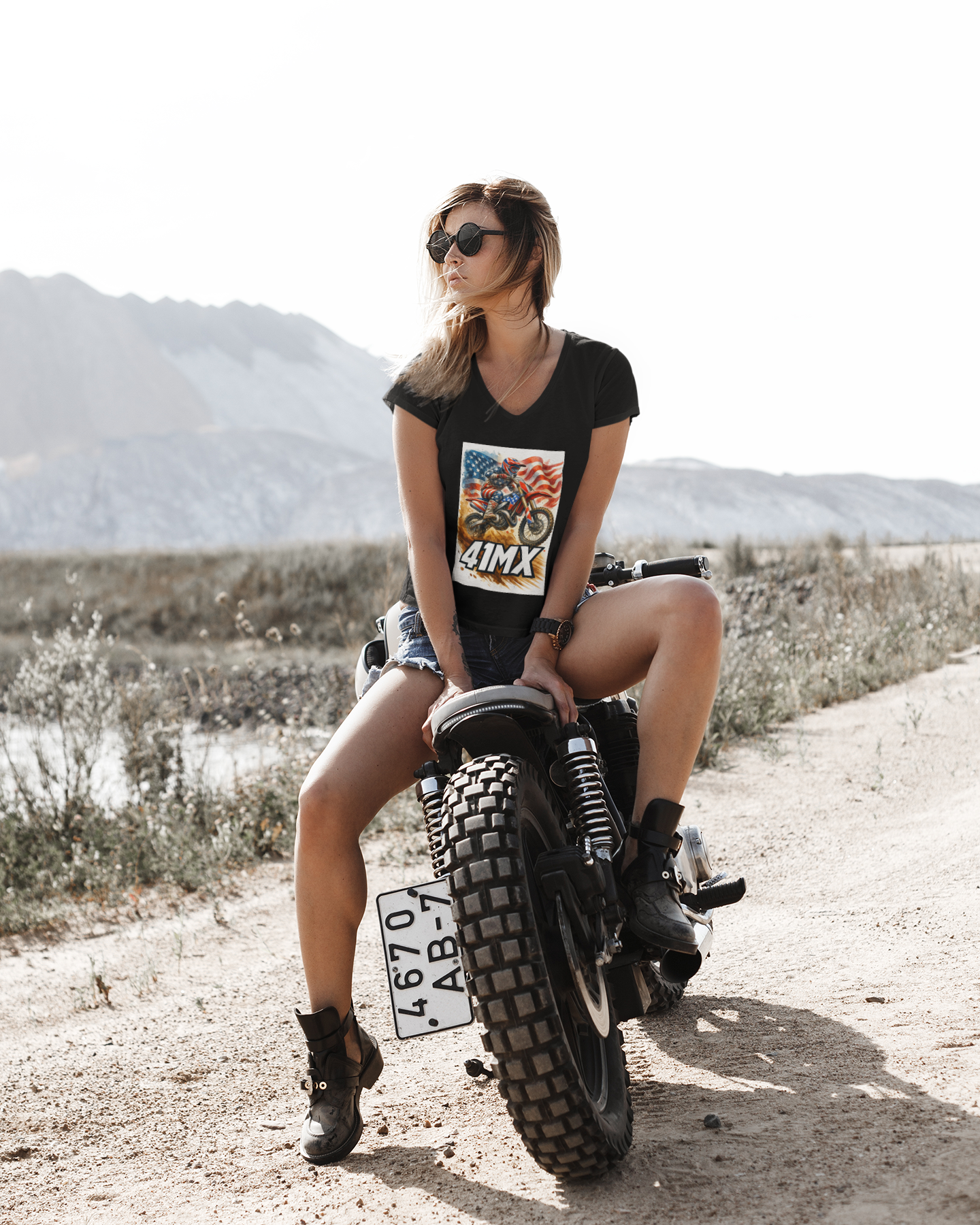 Nome do produto: Camiseta Quality 41MX UNISSEX- Estampada  Algodão Premium Estilo Motocross 00008