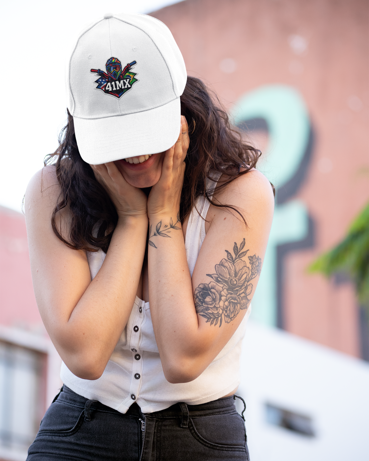 Nome do produto: Boné Prime Confort 41MX em Sarja Algodão com Aba Curva  Esportivo, Variadas Cores, Ajuste com Fivela 00100