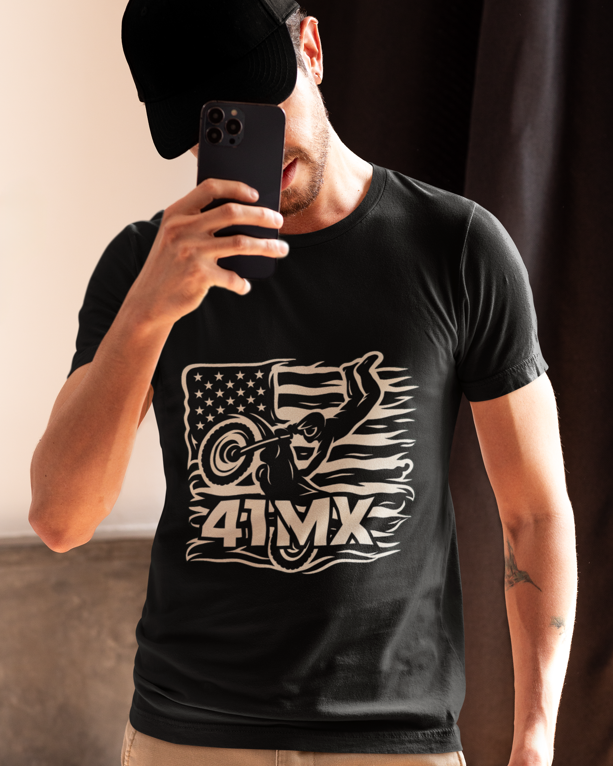 Nome do produto: CaCamiseta Quality 41MX UNISSEX- Estampada  Algodão Premium Estilo Motocross 00011