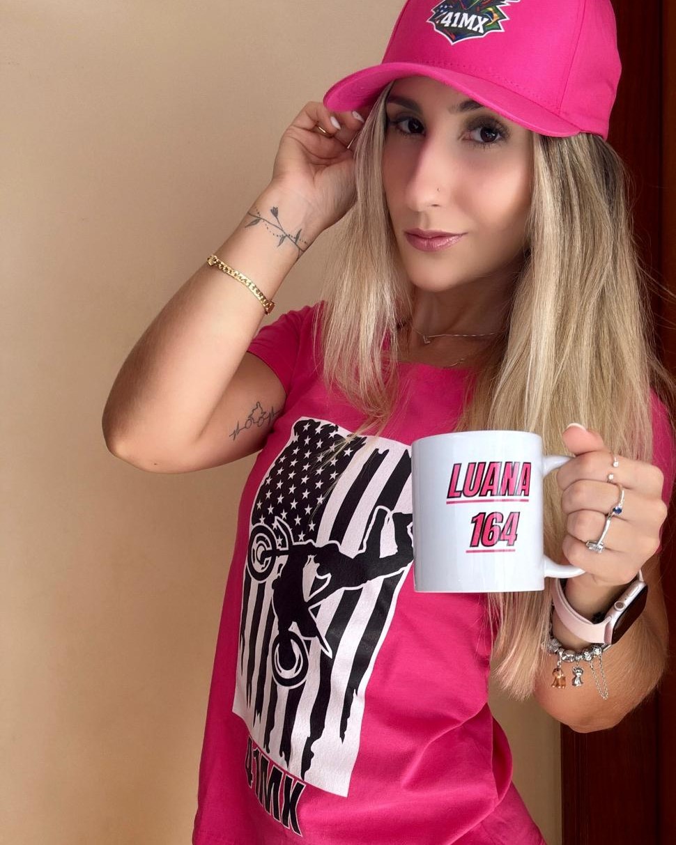 Nome do produto: Caneca Personalizada COM SEU NOME - 41MX em Porcelana 325ml – Branca