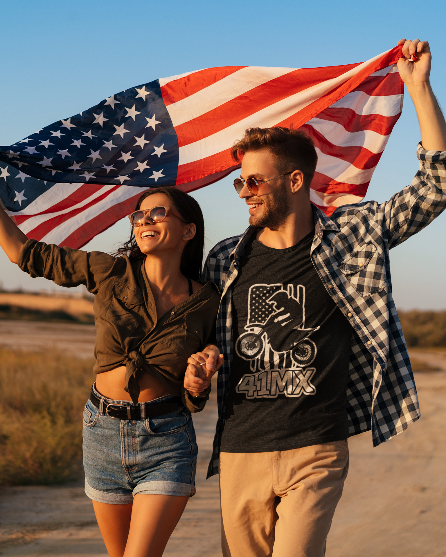 Nome do produto: Camiseta Quality 41MX UNISSEX- Estampada  Algodão Premium Estilo Motocross 00003