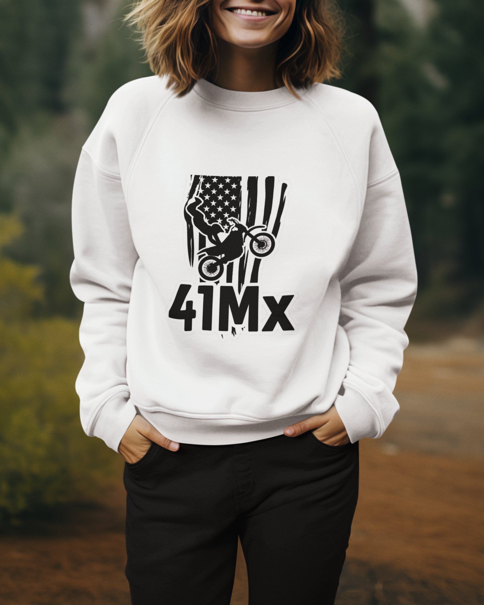 Nome do produto: Moleton Prime Fechado 41MX Flanelado Unissex – Várias Cores, Estilo Motocross, Casual e Esportivo