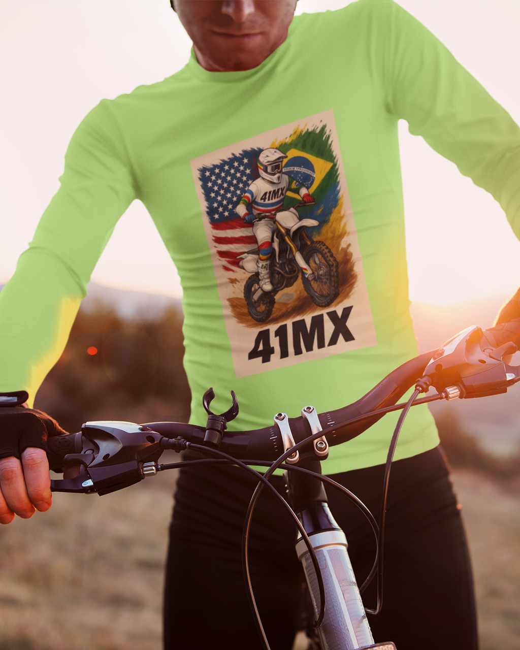 Nome do produto: Camiseta Manga Longa Sport Dry UV- Unissex- 41 MX 00073