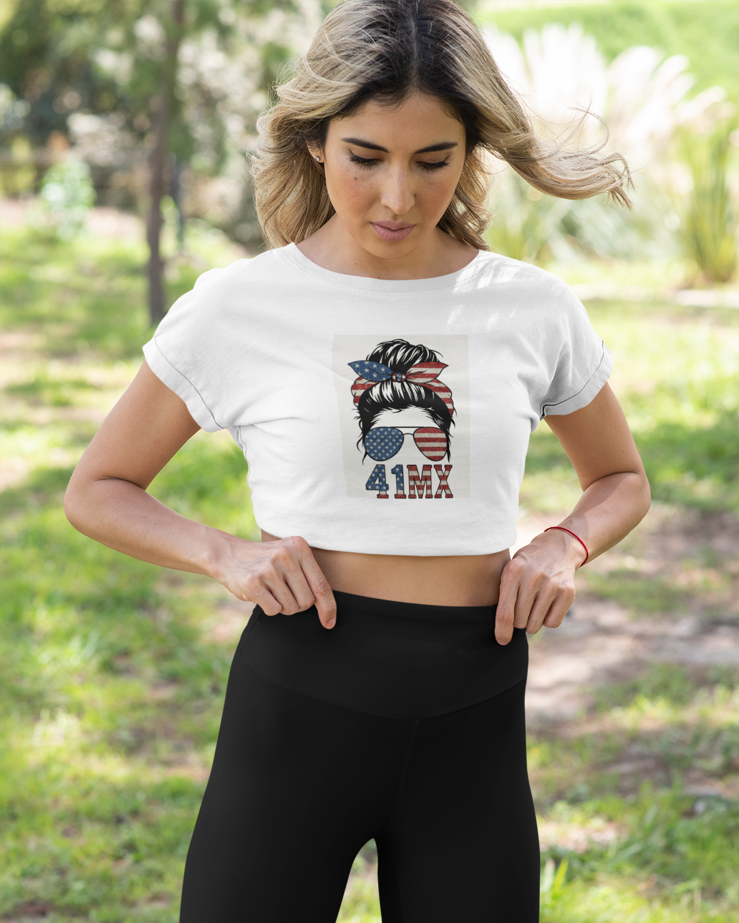 Camiseta Cropped 41MX Feminina- Estampada Algodão Premium Estilo esportiva e casual 00054