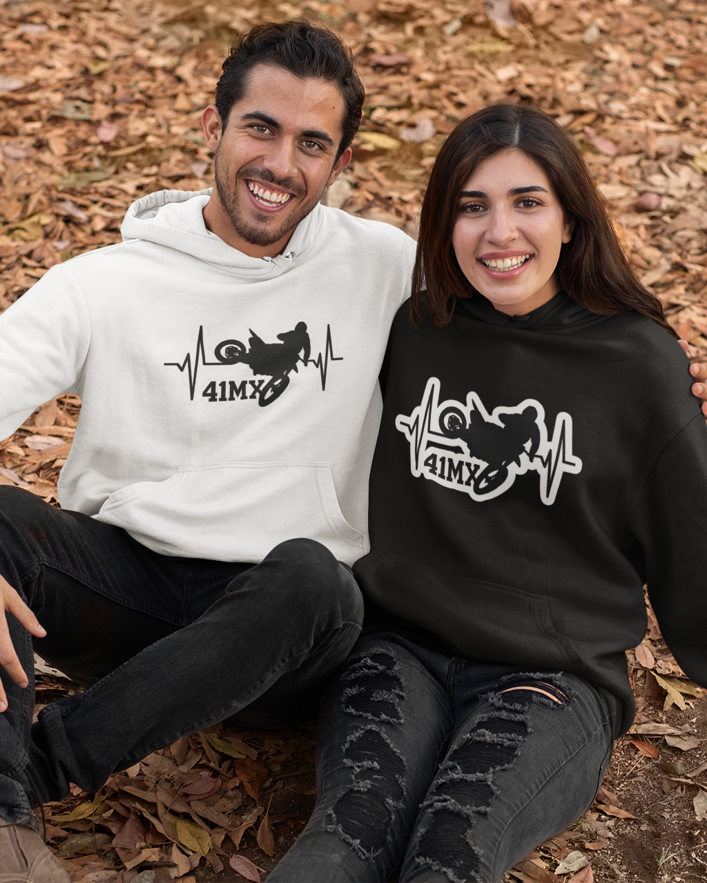 Nome do produto: Moleton Canguru 41MX Flanelado Unissex– Várias Cores, Estilo Motocross, Casual e Esportivo