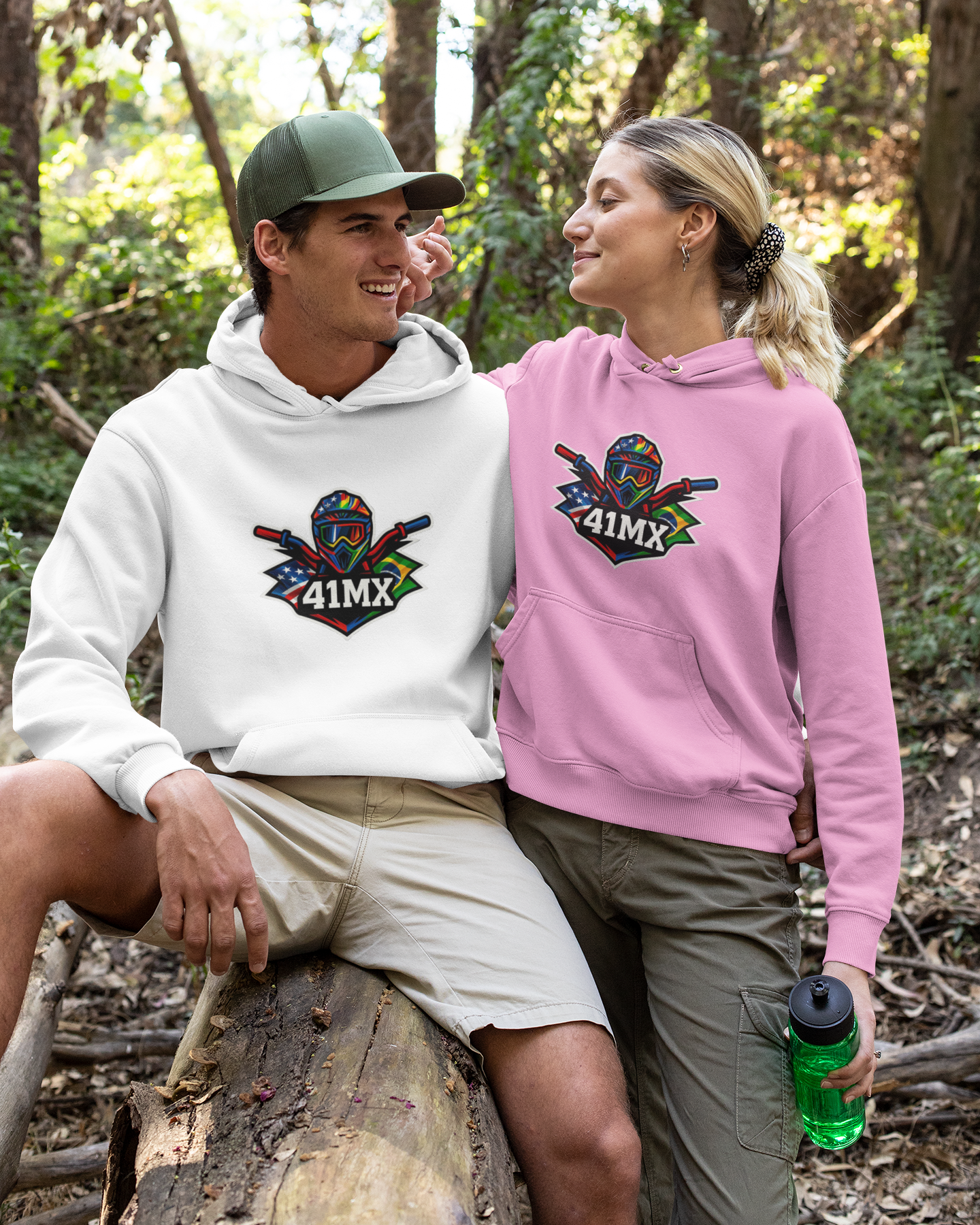 Nome do produto: Moleton Canguru 41MX Flanelado Unissex – Várias Cores, Estilo Motocross, Casual e Esportivo