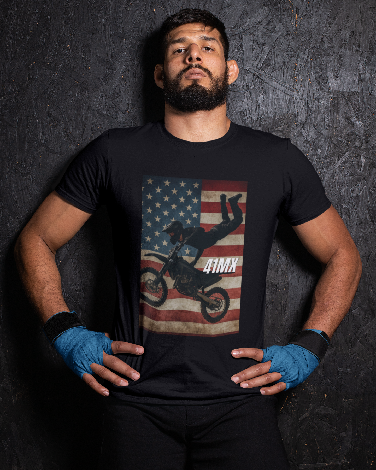 Nome do produto: Camiseta Quality 41MX UNISSEX- Estampada  Algodão Premium Estilo Motocross 00010