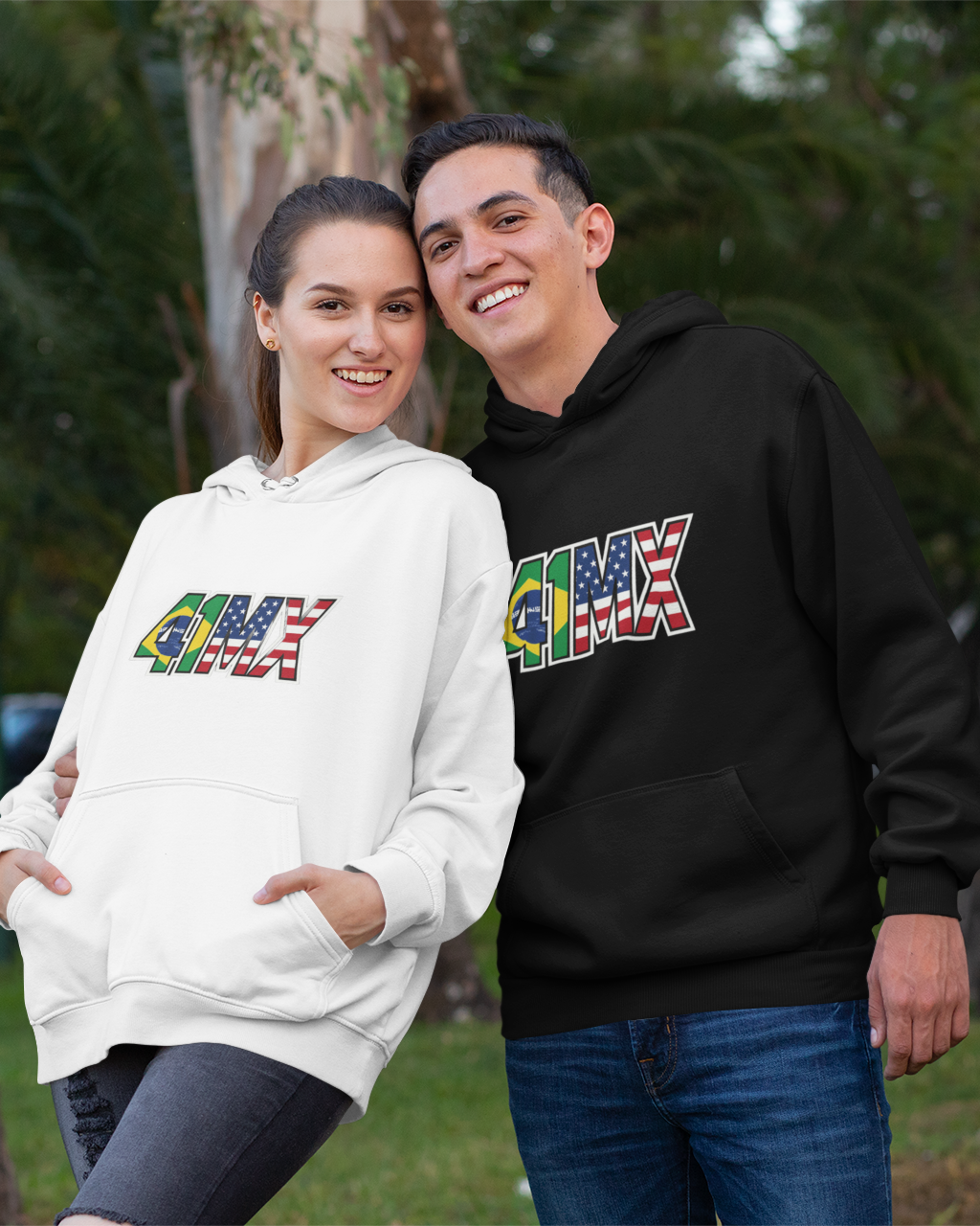 Nome do produto: Moleton Canguru 41MX Flanelado Unissex– Várias Cores, Estilo Motocross, Casual e Esportivo