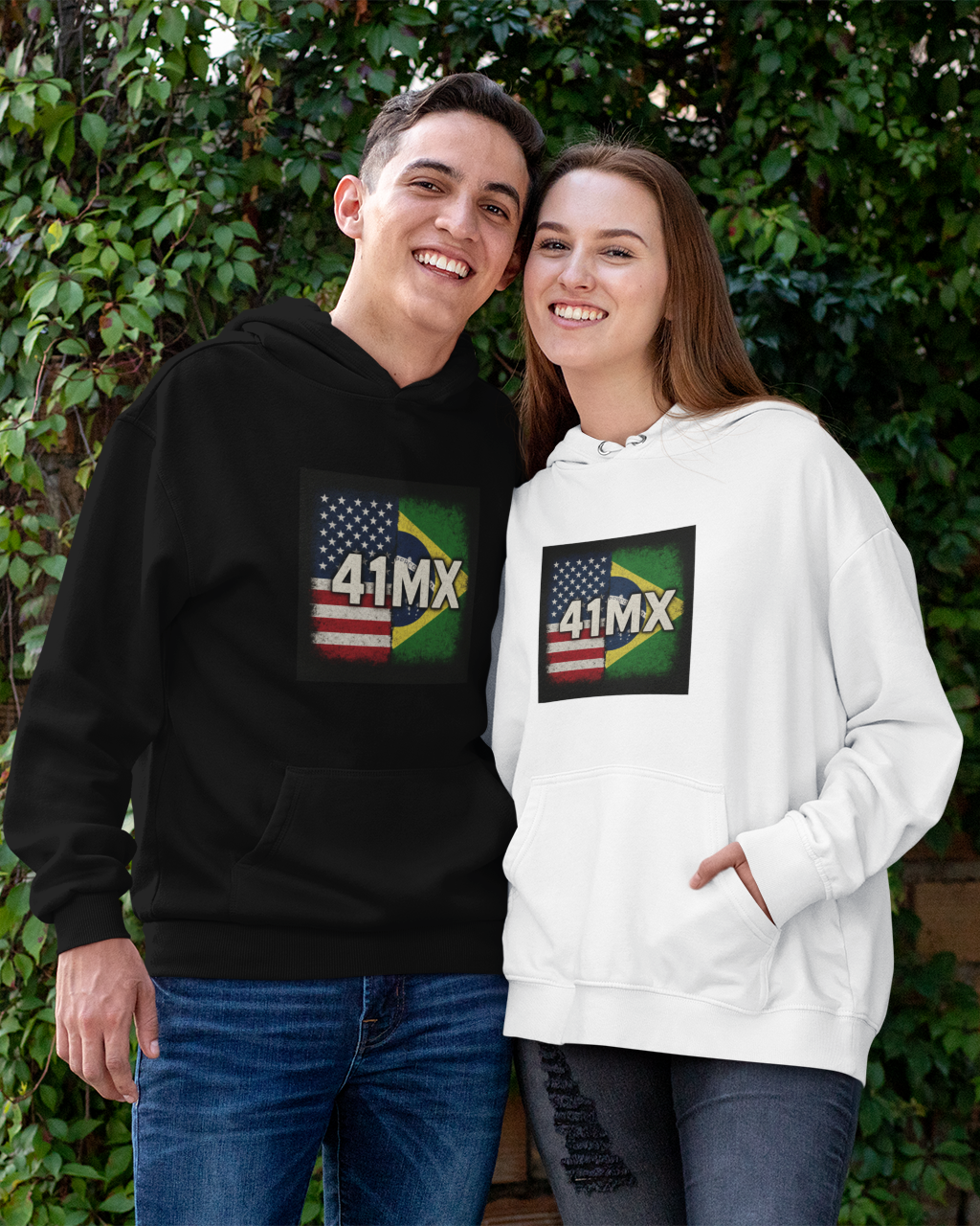 Nome do produto: Moleton Canguru 41MX Flanelado Unissex– Várias Cores, Estilo Motocross, Casual e Esportivo