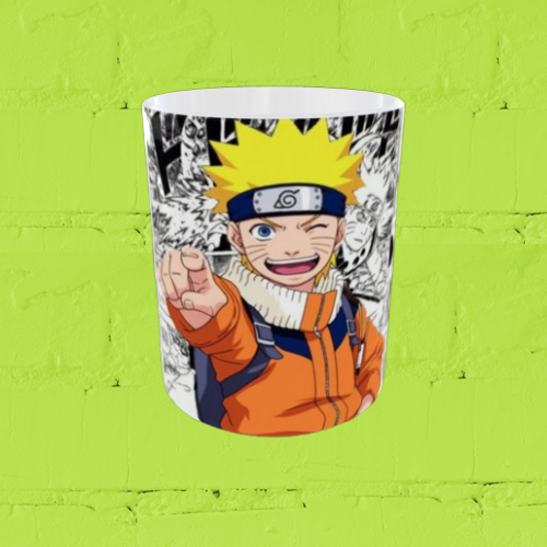 Nome do produto: Caneca Naruto Quadrinhos