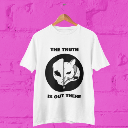 Nome do produto: Camiseta T-shirt Retrô - The Truth Is out There