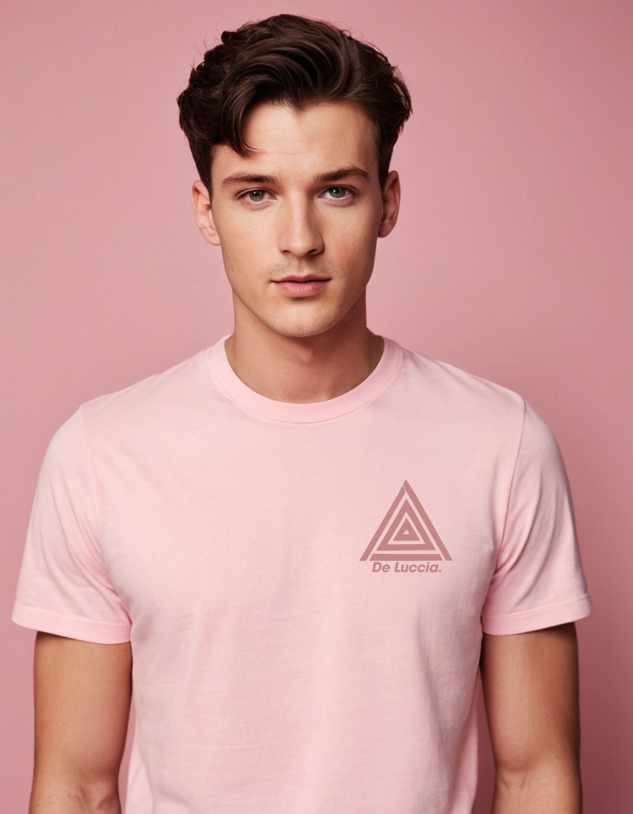 Nome do produto: T-Shirt De Luccia A.P.EP rosa 