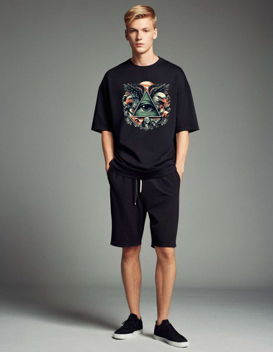 Nome do produto: T-Shirt Oversized De Luccia A.P.E