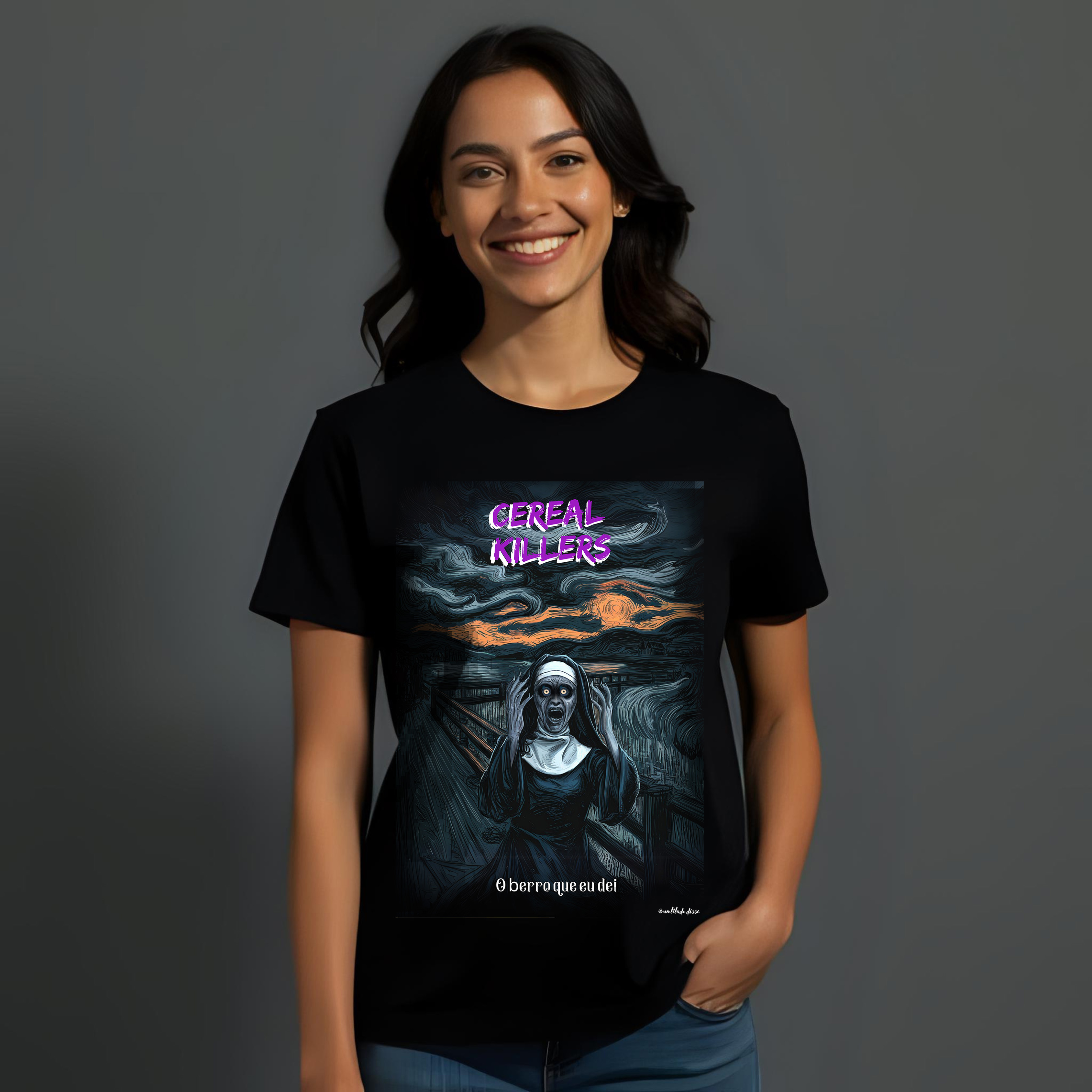 Nome do produto: Camiseta Cereal Killers – O Berro Que Eu Dei