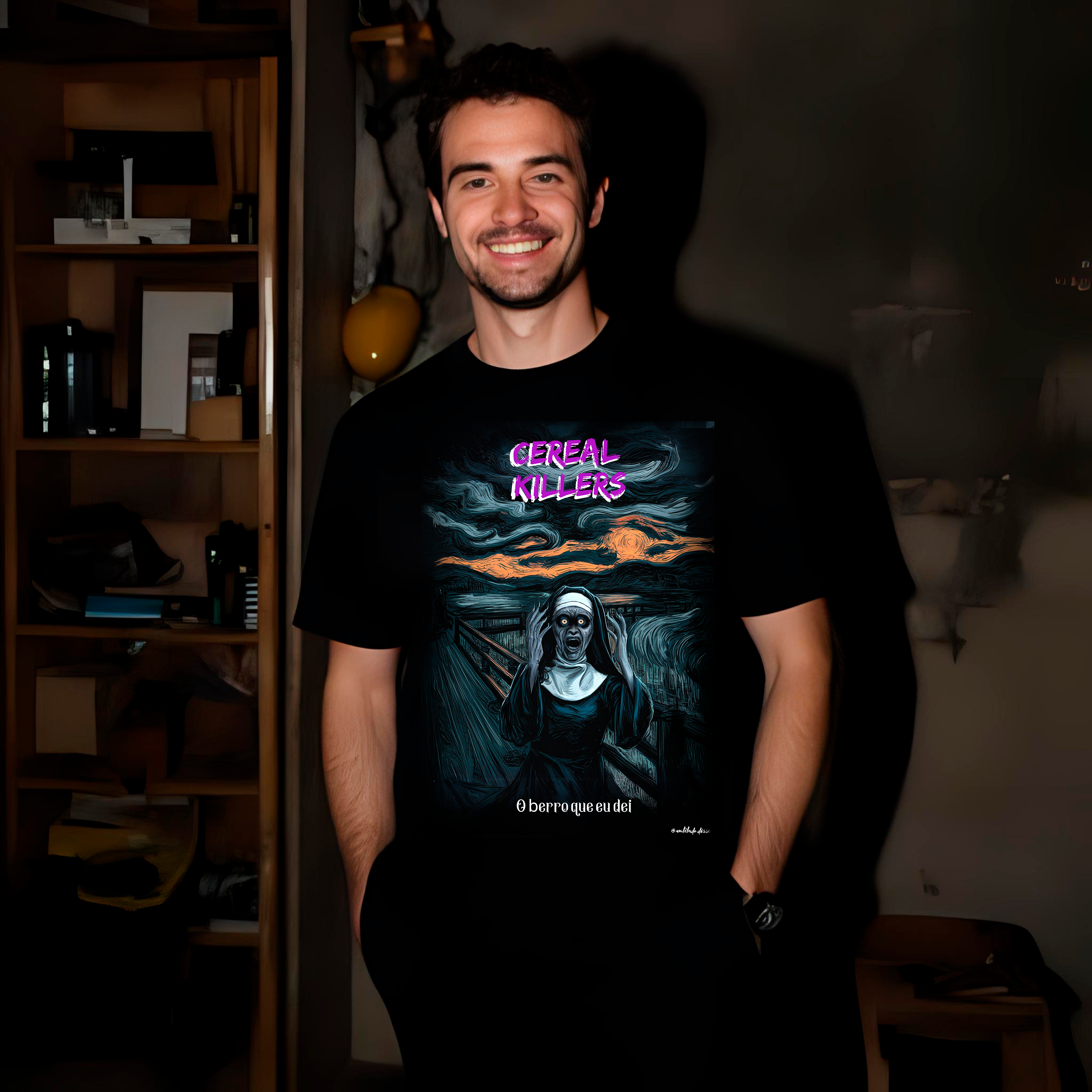 Nome do produto: Camiseta Cereal Killers – O Berro Que Eu Dei