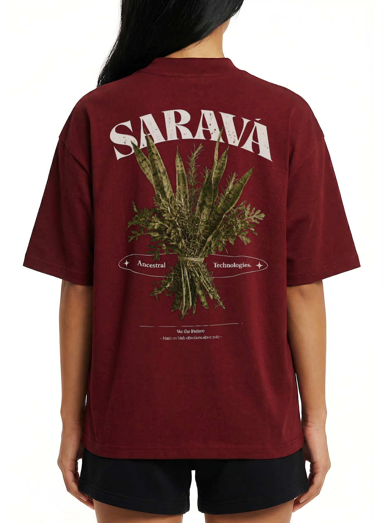 T-shirt Oversized - Saravá