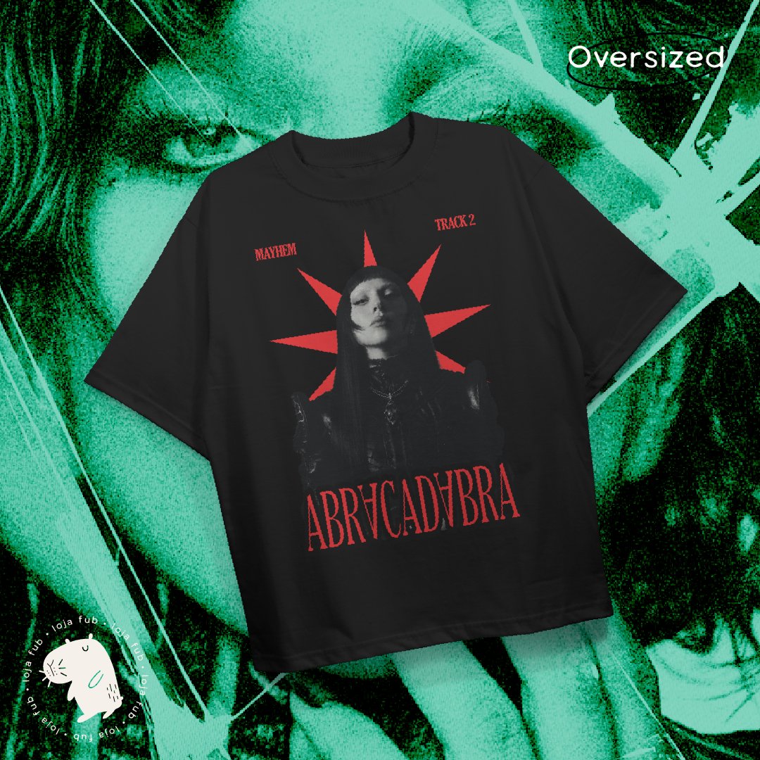 Camiseta Oversized Abracadabra