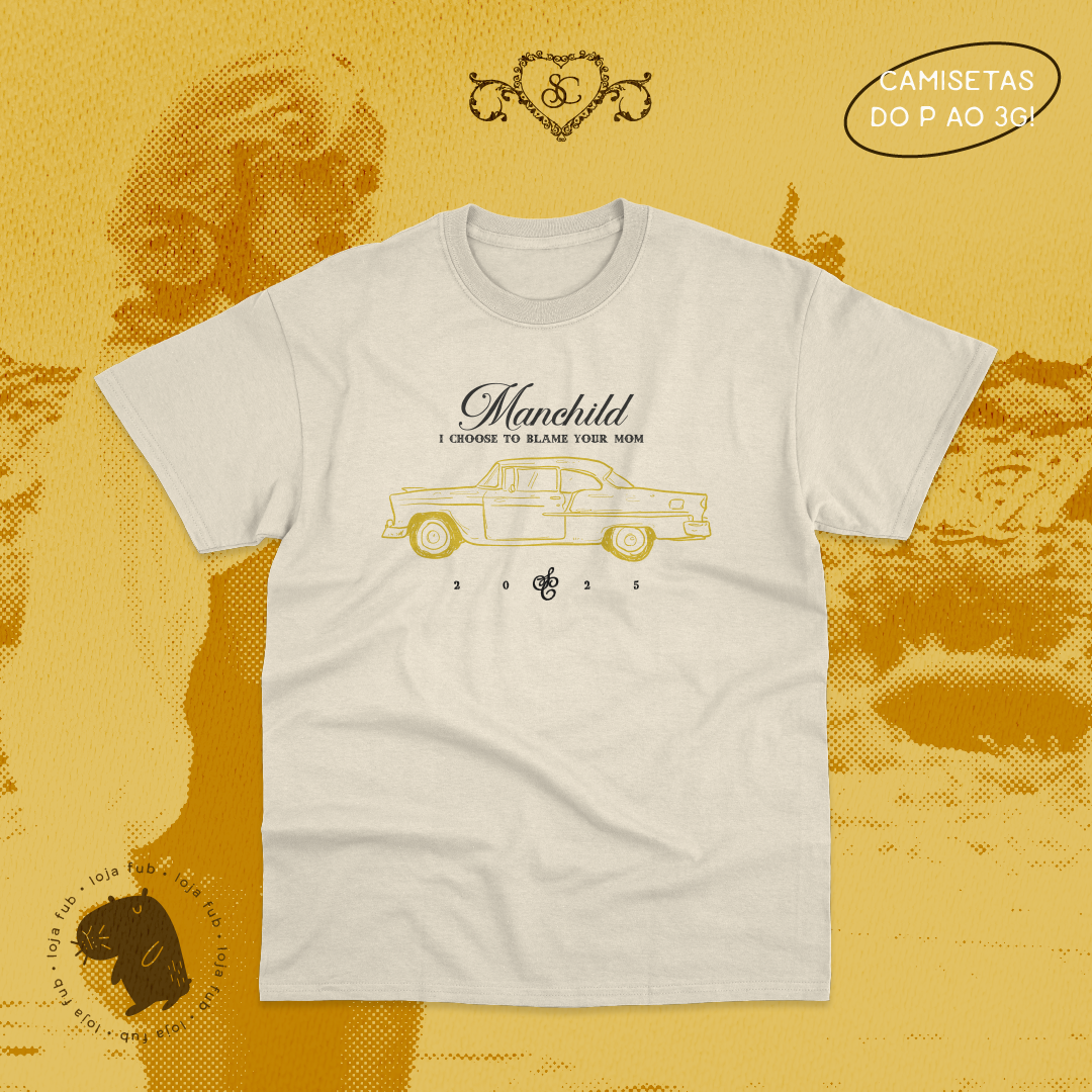 Camiseta Manchild Branco