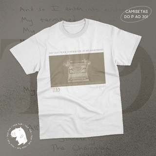 Camiseta Typewriter
