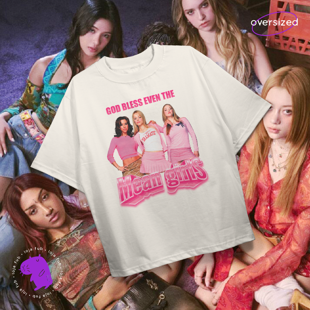 Camiseta Oversized Mean Girls