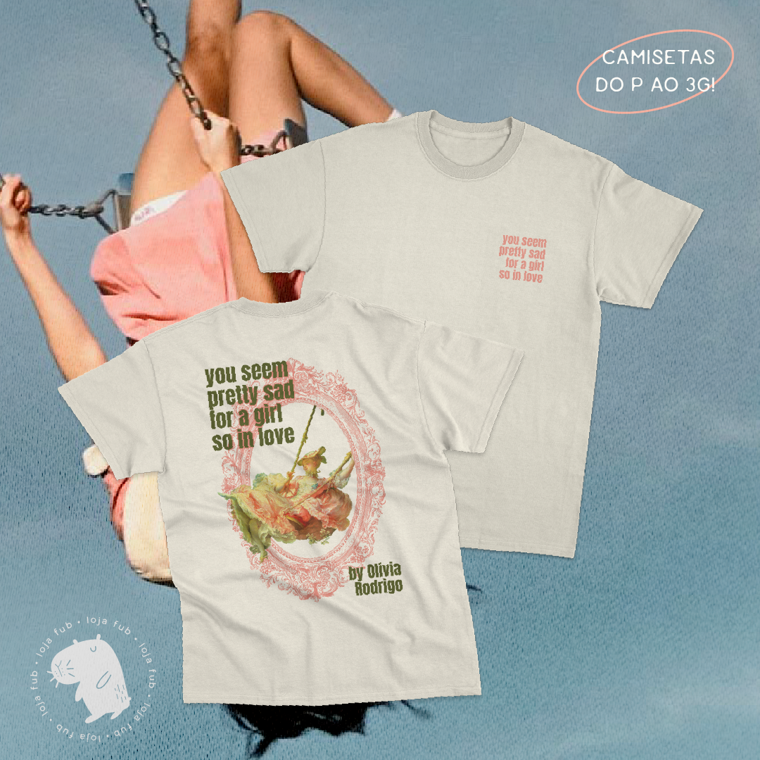 Nome do produto: Camiseta Girl So In Love