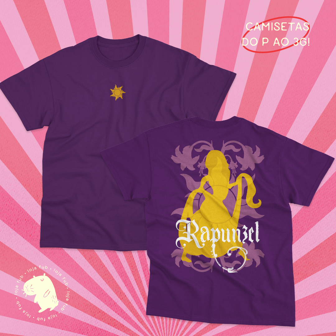 Camiseta Rapunzel