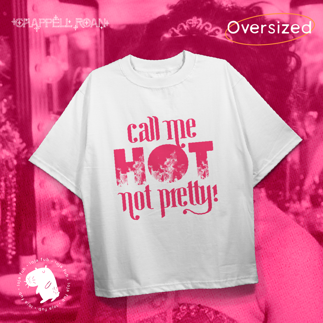 Camiseta Oversized HOT TO GO!