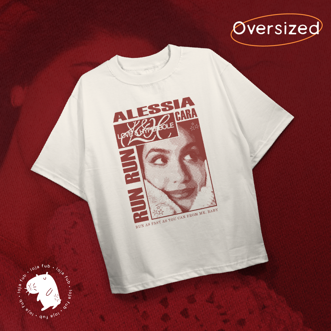 Camiseta Oversized Run Run