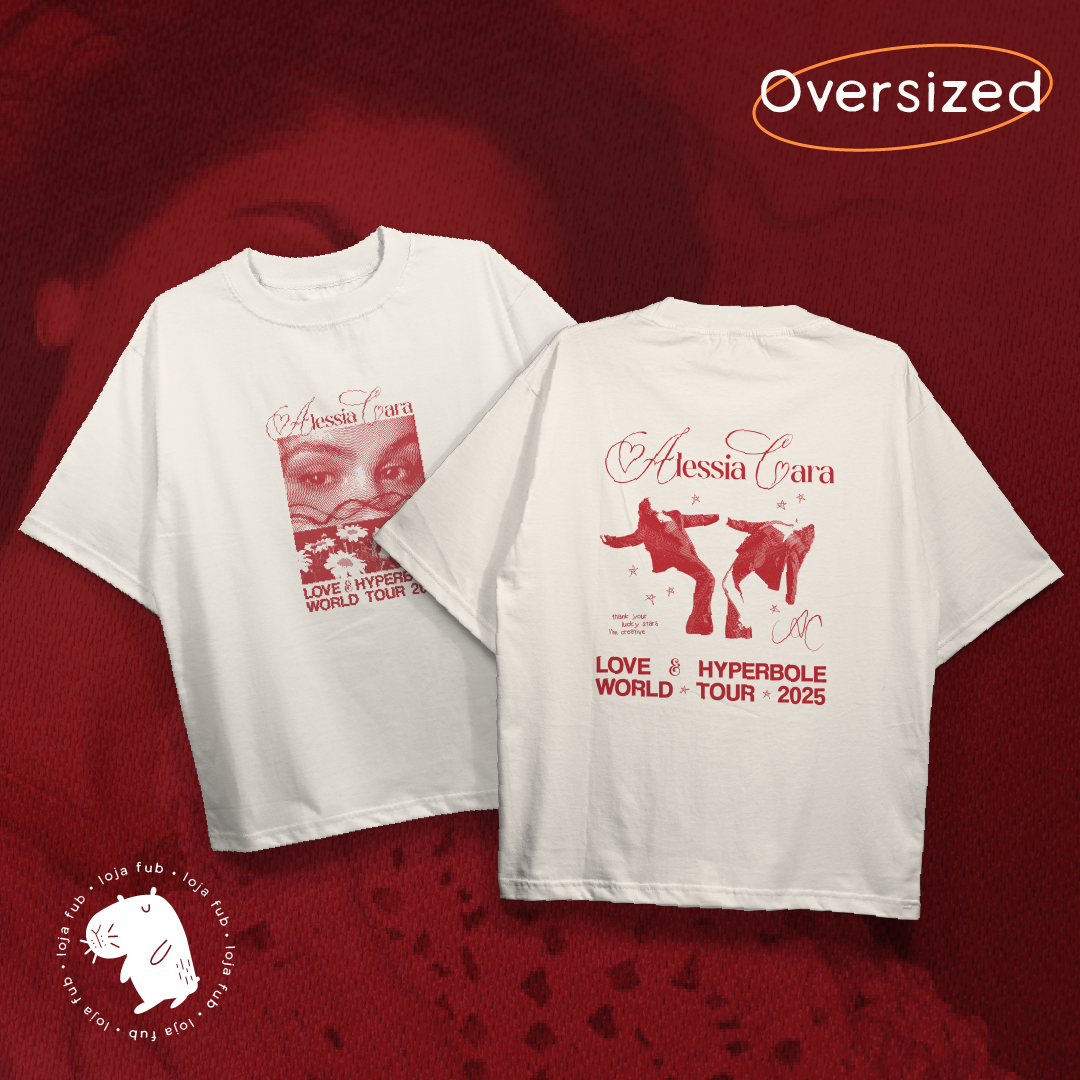 Camiseta Oversized L&H World Tour