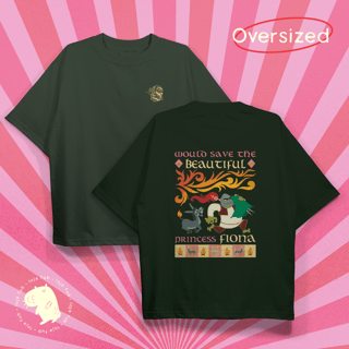 Camiseta Oversized Fiona