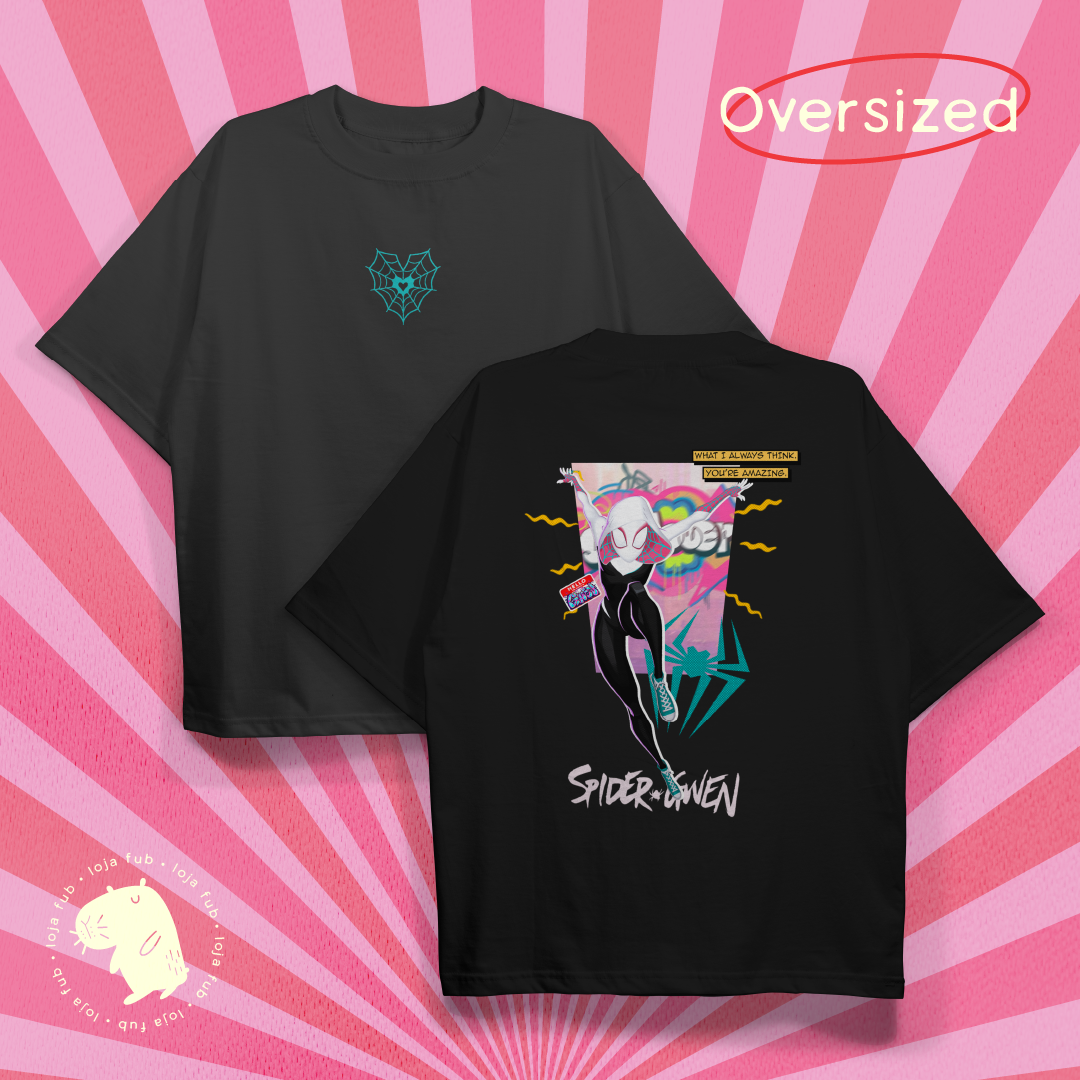 Camiseta Oversized Gwen