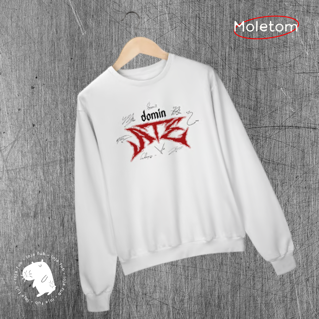 Moletom dominATE Vermelho