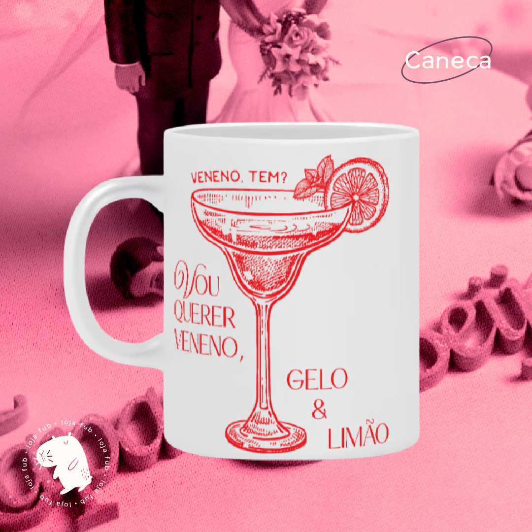 Caneca Veneno, Gelo e Limão