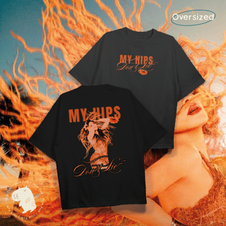Camiseta Oversized Hips Dont Lie