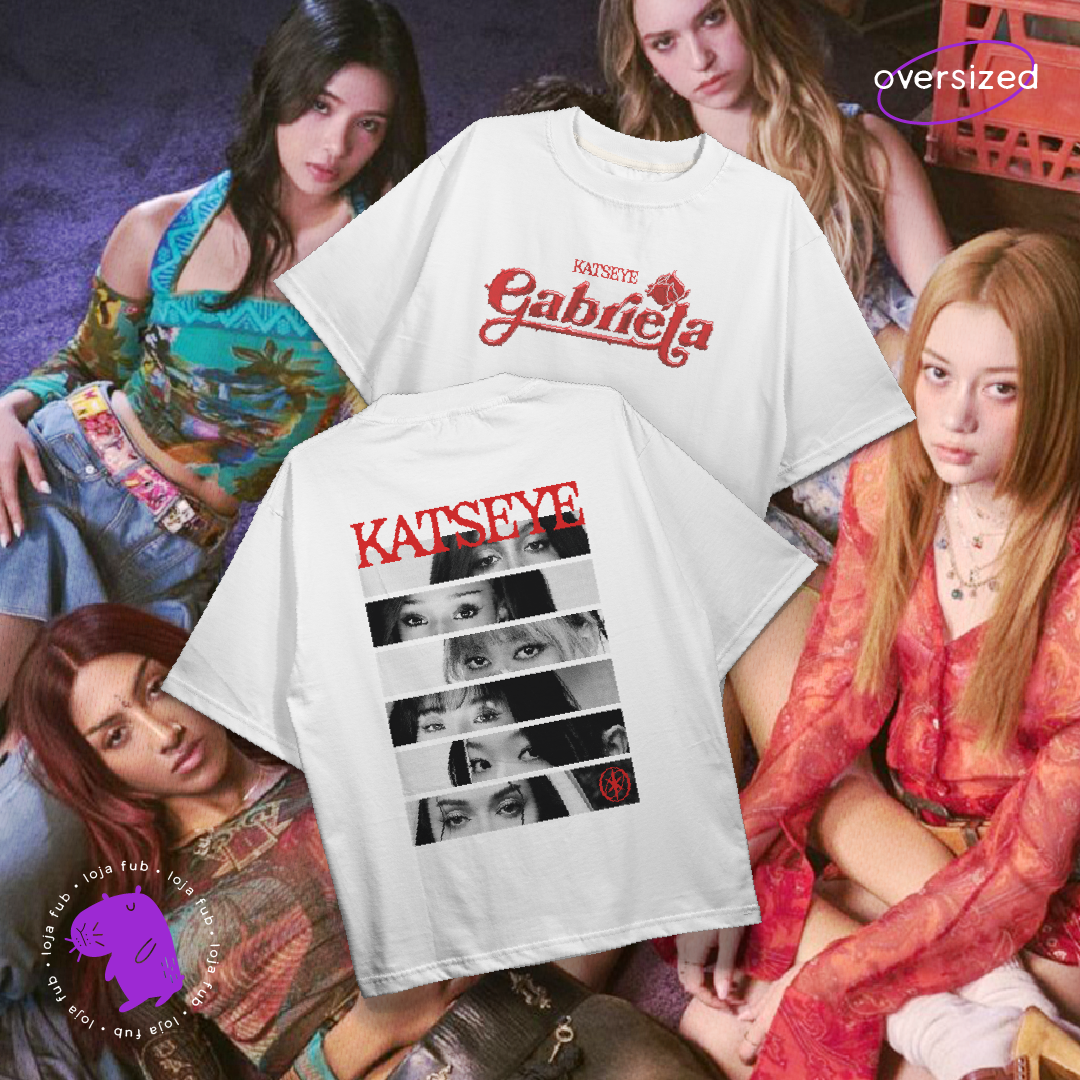 Camiseta Oversized Gabriela