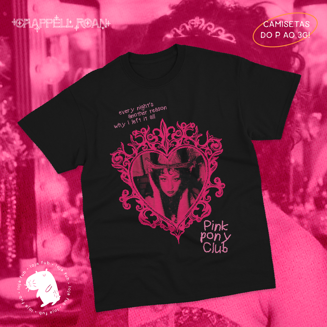 Camiseta Pink Pony Club