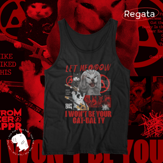 Regata Let Meow Vermelho