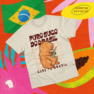 Camiseta Puro Suco do Brasil