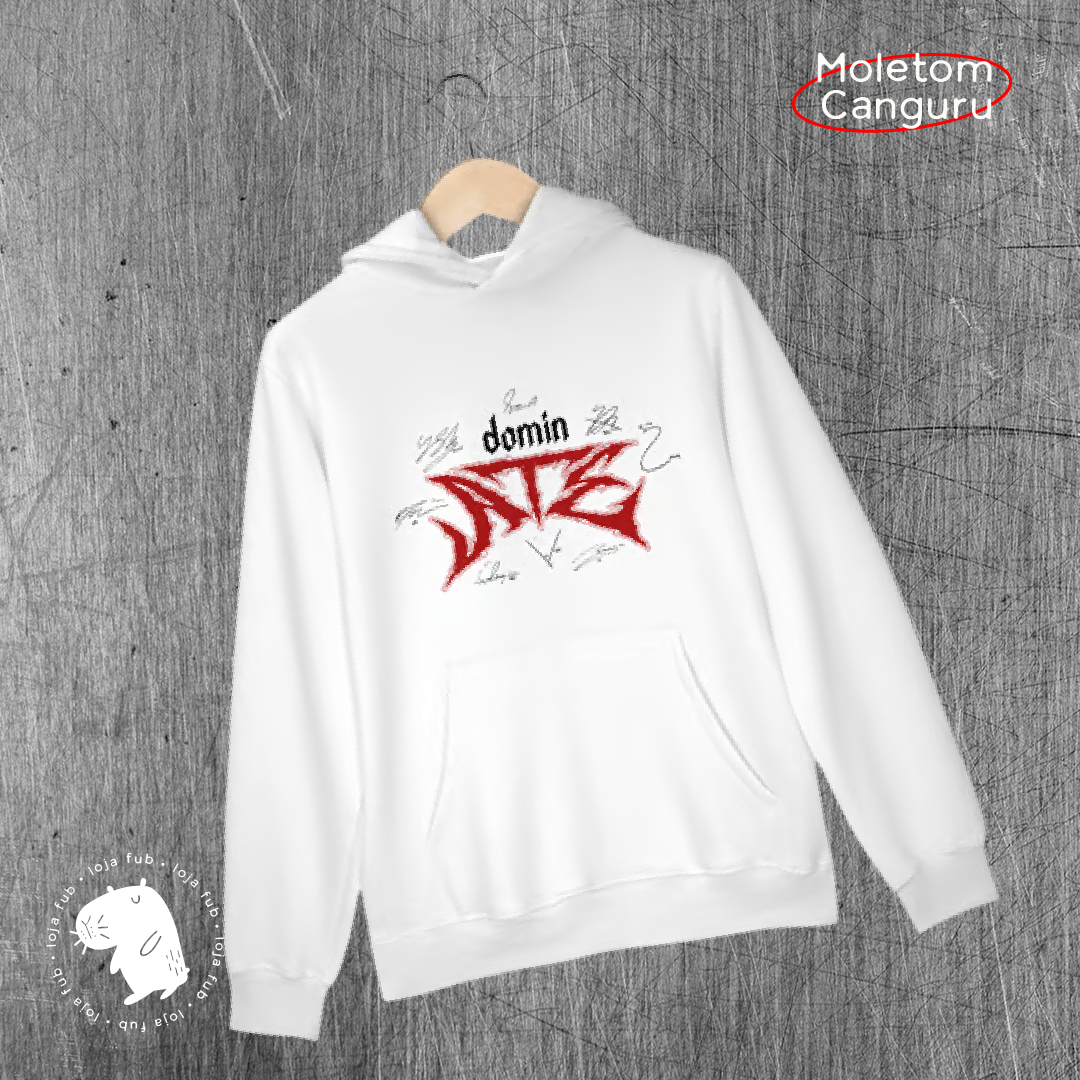 Moletom Canguru DominATE Vermelho