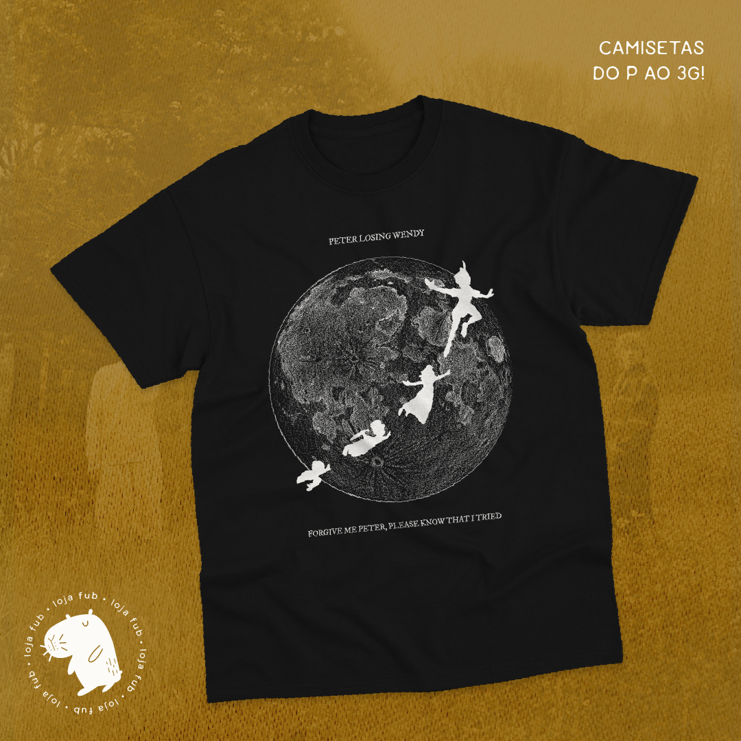 Camiseta Cardigan x Peter Preto