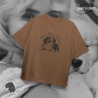 Camiseta Oversized Mans Best Friend