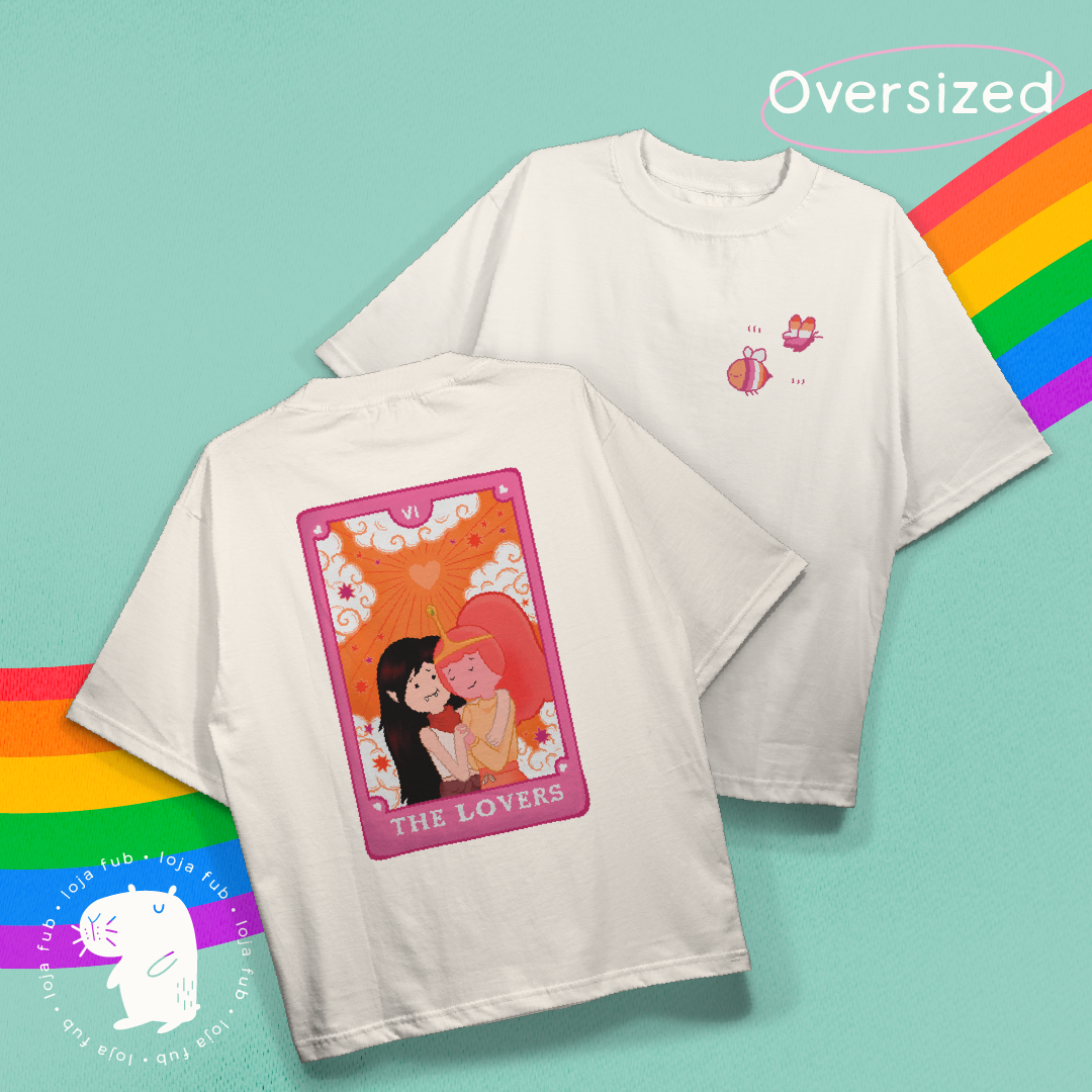 Camiseta Oversized Jujuba & Marceline