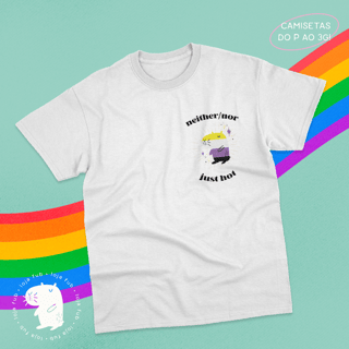 Camiseta Pride Não-binárie