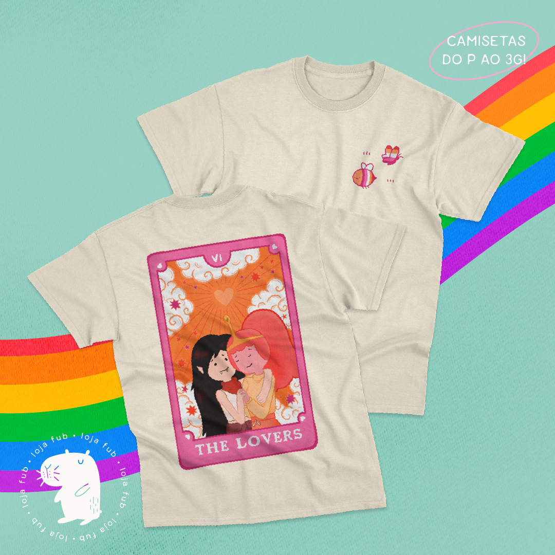 Nome do produto: Camiseta Jujuba & Marceline